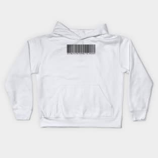 WHO AM I? BARCODE Kids Hoodie